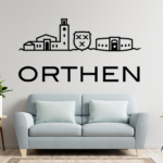 Muursticker Orthen