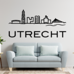 Muursticker Utrecht