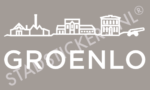 Sticker Groenlo - Wit