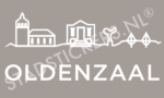 Sticker Oldenzaal - Wit