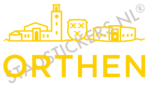 Sticker Orthen - Geel