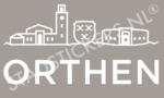 Sticker Orthen - Wit
