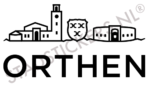 Sticker Orthen - Zwart