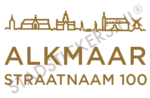 Containersticker Alkmaar - Goud