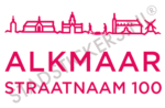 Containersticker Alkmaar - Roze