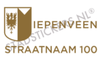 Containersticker Diepenveen - Goud