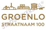 Containersticker Groenlo - Goud
