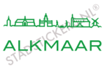 Muursticker Alkmaar - Groen