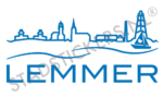 Muursticker Lemmer - Blauw
