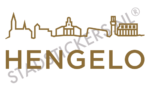Sticker Hengelo - Goud