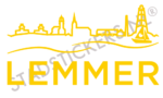 Sticker Lemmer - Geel