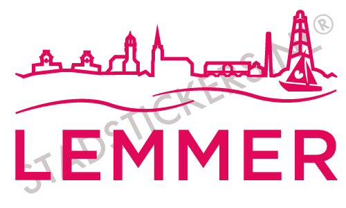 Sticker Lemmer - Roze