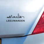 Autosticker Leeuwarden