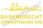 Containersticker Barendrecht - Geel