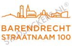 Containersticker Barendrecht - Oranje