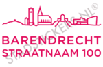 Containersticker Barendrecht - Roze