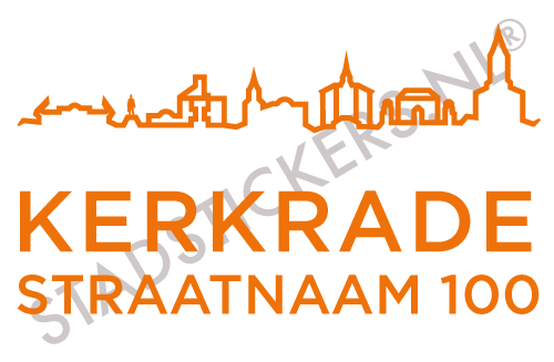 Containersticker Kerkrade - Oranje