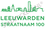 Containersticker Leeuwarden - Groen