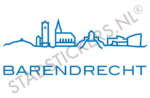 Muursticker Barendrecht - Blauw