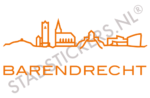 Muursticker Barendrecht - Oranje