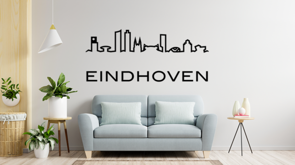 Muursticker Eindhoven