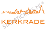 Muursticker Kerkrade - Oranje