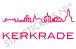 Muursticker Kerkrade - Roze