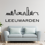 Muursticker Leeuwarden