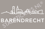 Sticker Barendrecht - Wit