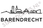 Sticker Barendrecht - Zwart