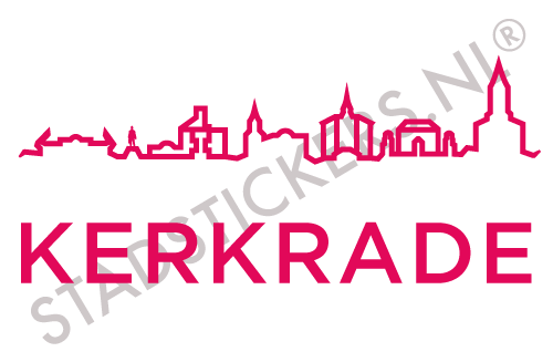 Sticker Kerkrade - Roze