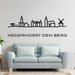 Muursticker Nederhorst den Berg