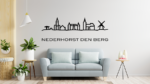 Muursticker Nederhorst den Berg