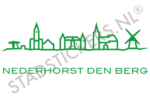 Muursticker Nederhorst den Berg - Groen