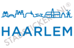 Sticker Haarlem - Blauw
