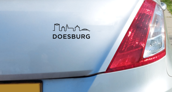 Autosticker Doesburg