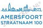 Containersticker Amersfoort - Blauw