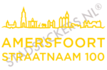 Containersticker Amersfoort - Geel
