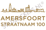 Containersticker Amersfoort - Goud