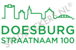Containersticker Doesburg - Groen