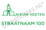 Containersticker Nieuw Heeten - Groen