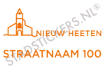 Containersticker Nieuw Heeten - Oranje