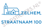 Containersticker Zelhem - Blauw