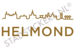 Sticker Helmond - Goud