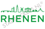 Sticker Rhenen - Groen