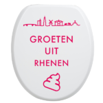 Toiletbrilsticker - Rhenen - Afbeelding 7