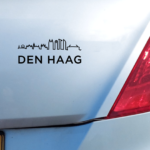 Autosticker Den Haag