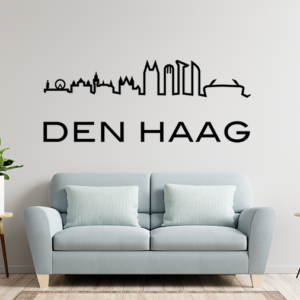 Muursticker Den Haag