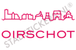 Muursticker Oirschot - Roze