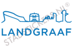 Sticker Landgraaf - Blauw